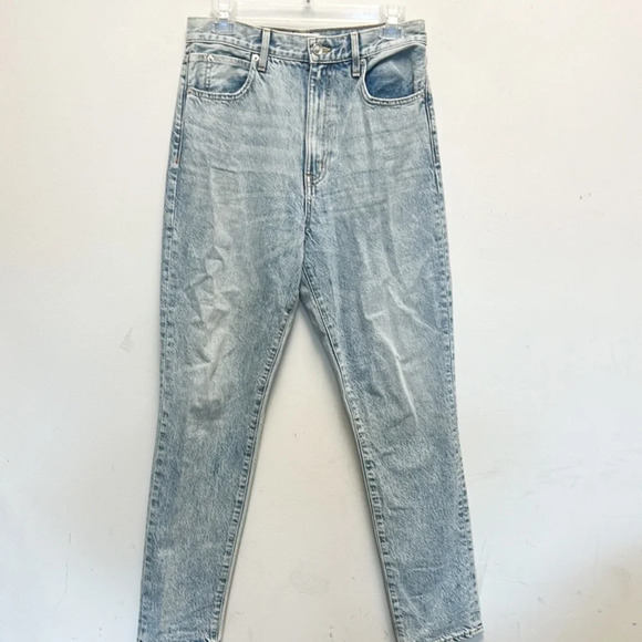 SLVRLKE Beatnik High Rise Slim Ankle Jean In Crosby - Picture 2 of 9